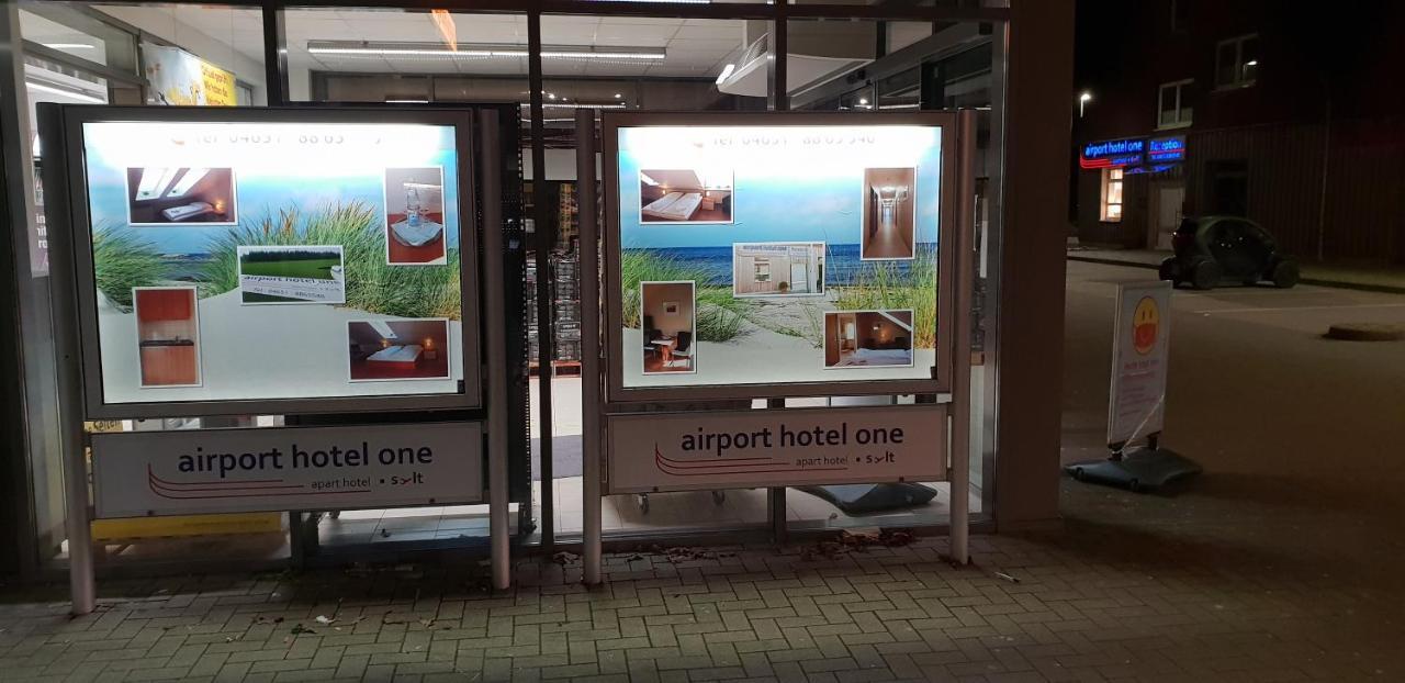 Airport Hotel One Aparthotel Sylt Esterno foto