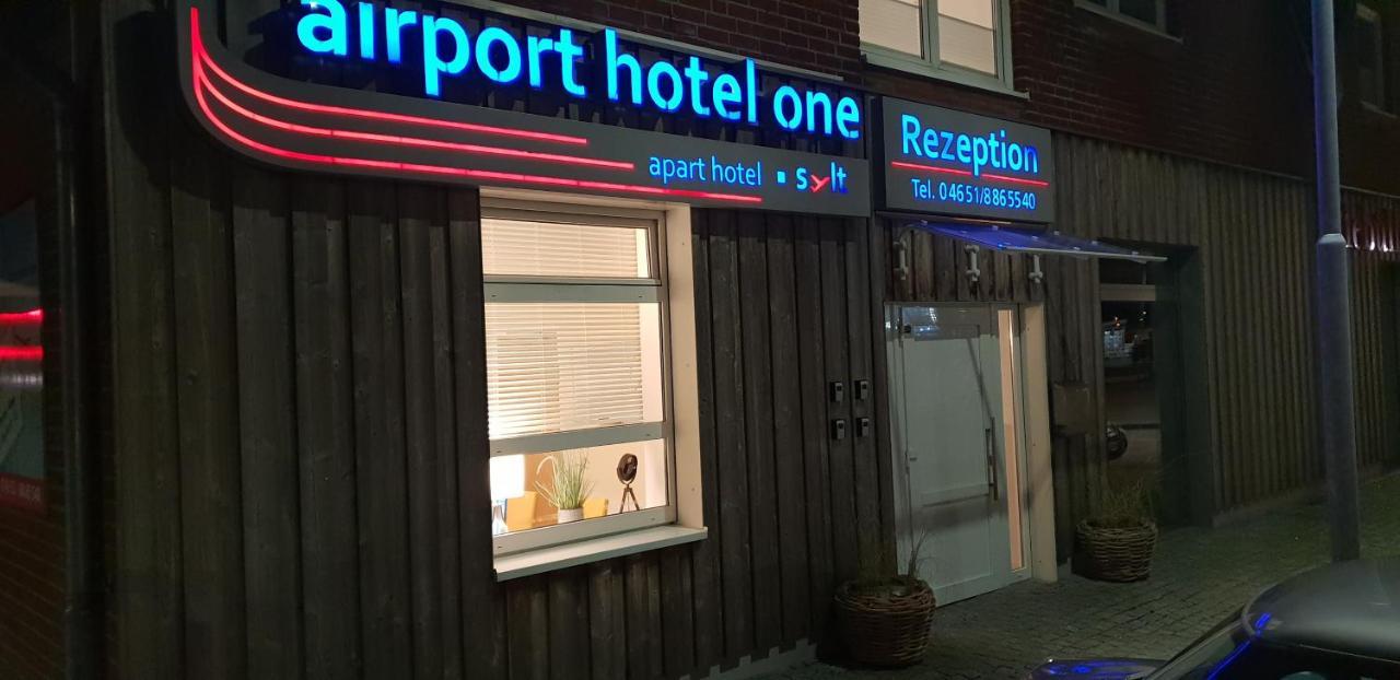 Airport Hotel One Aparthotel Sylt Esterno foto